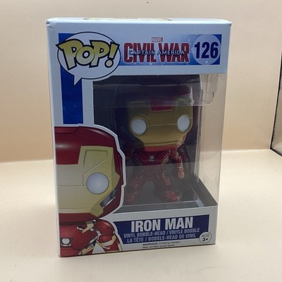 Funko Pop Vinyl Bobble 126 Marvel Iron Man Neu