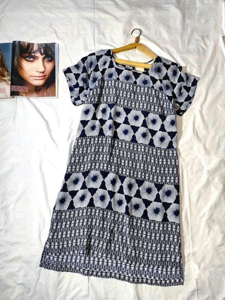 Women White Stuff Dress Multicolor Polyester 38