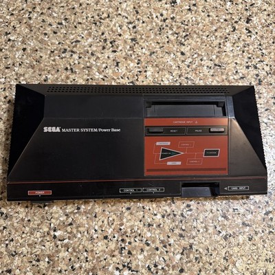 SEGA Master System/Power Base ONLY - Home Video Game Console 3010 -Tested Works