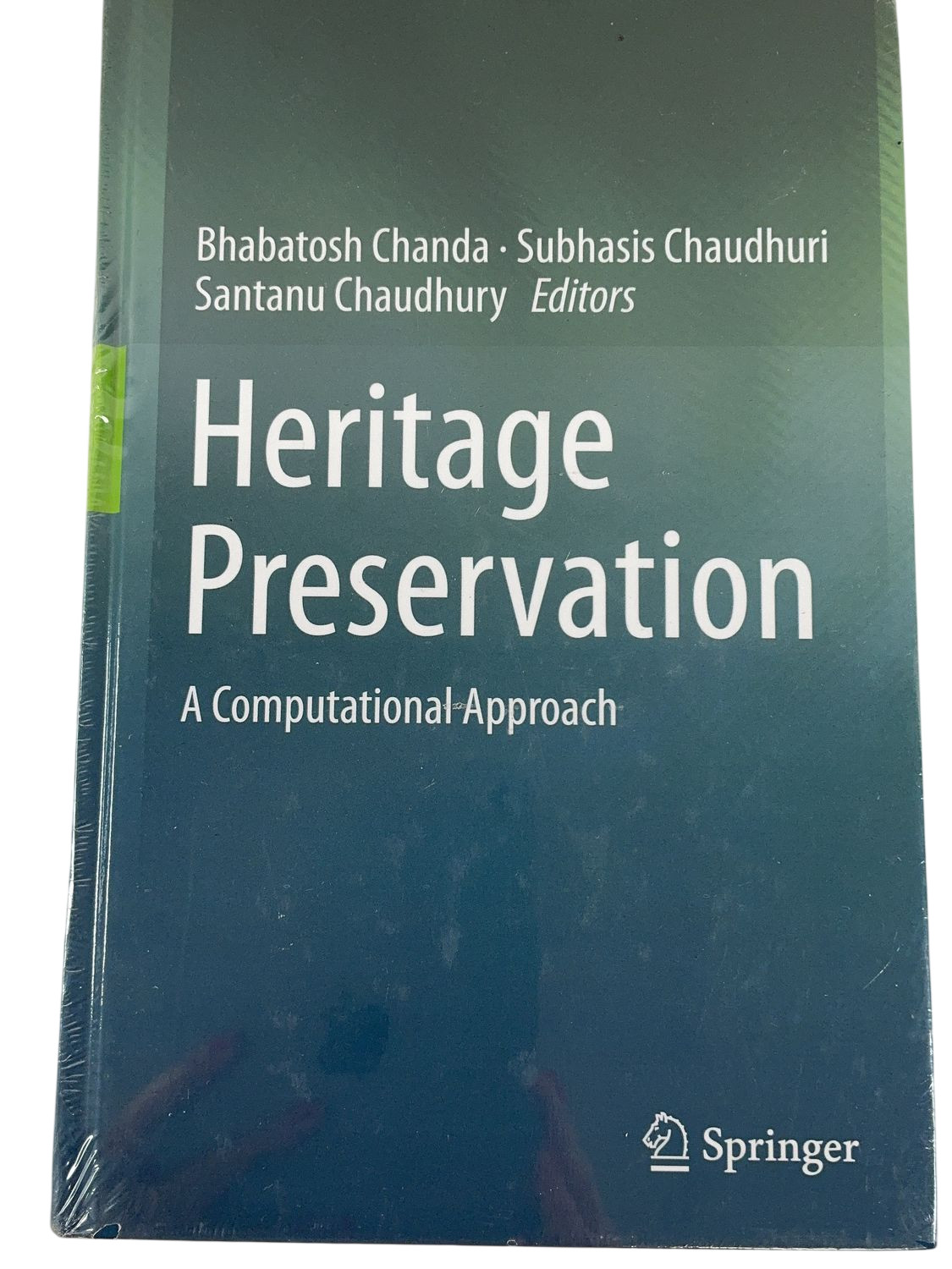 Springer Heritage Preservation Computational Approach Hardcover Textbook
