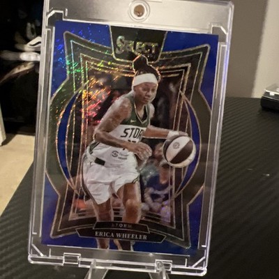 2025 Panini Select WNBA 2/7 Erica Wheeler Blue Shimmer Prizm