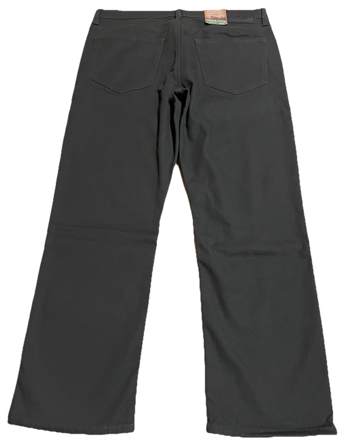 Weatherproof Vintage Men’s Fleece Lined Pants Bonded Fleece Green 38x30 NWT