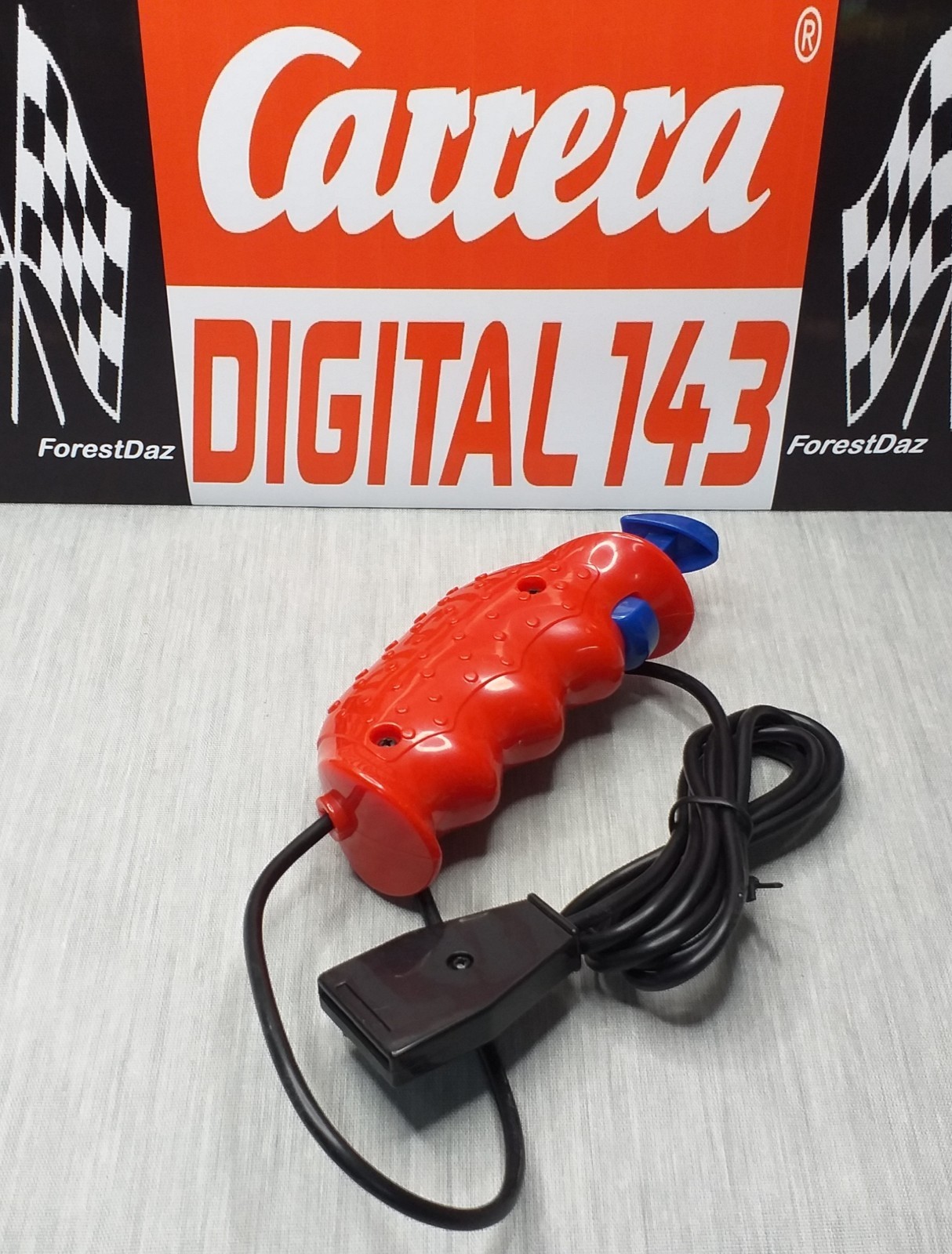 Carerra 143 Digital Controller Red With Blue Trigger 1:43 New Old Stock Rare