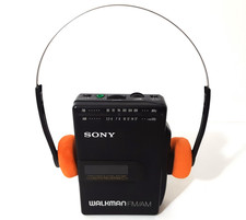    Sony Walkman WM-F2061 Cassette Tape Player Radio AM FM Retro Restored 