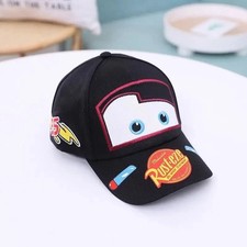 Kid Cars Lightning McQueen Baseball Cap Adjustable Snapback Sports Hat Xmas Gift