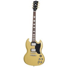 Gibson SG Standard 61 E-Gitarre TV gelb kleines Schlagbrett
