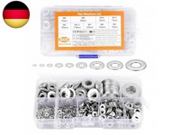 800 StüCk Unterlegscheiben Set Edelstahl, Flach Metallscheiben Beilagscheiben