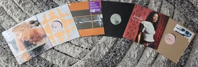 Vinyl Lot of 6 records  ︎ R&B/soul  ︎ House  ︎ Techno  ︎DJ Collection 70s-90s