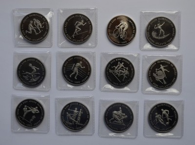 XV Olympische Winterspiele 1988 Calgary Kanada Medaillensatz