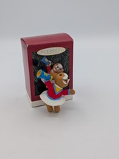 Hallmark Keepsake Ornament 1996 Yuletide Cheer Bear Cheerleader VTG MIB