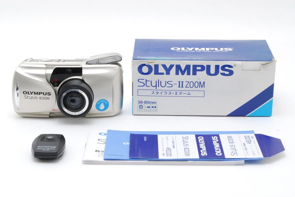 Olympus Stylus Epic Zoom 80 35 mm Point & Shoot Film Cameras for