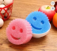 Washing Up Sponges Non Scratch 10 Pack Cleaning Pads For Kitchen, Bathroom,Cars