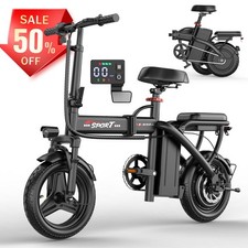 Folding Electric Bike for Adults and Teens, 560W Motor 24MPH UL 2849 Certified