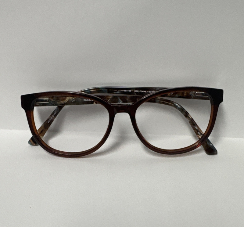 bebe BB5166 Full Rim Brown Tortoise Shell Plastic Cat Eye Women's 52-15-140