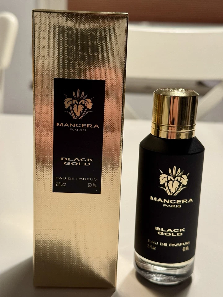 MANCERA BLACK GOLD EAU DE PARFUM SPRAY 60 ML UNISEX OVP 100 % Original Oud Scent