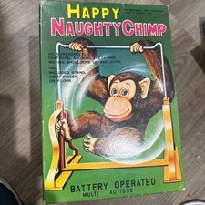 Daishin Happy Naughty Chimp Battery Operated New In Box