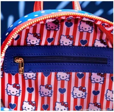 Loungefly Exclusive Hello Kitty 4th of July Patriotic Mini 