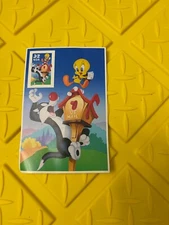 RARE Never Used US Scott #3204c, 1998 32c, Sylvester & Tweety, Panel of 1