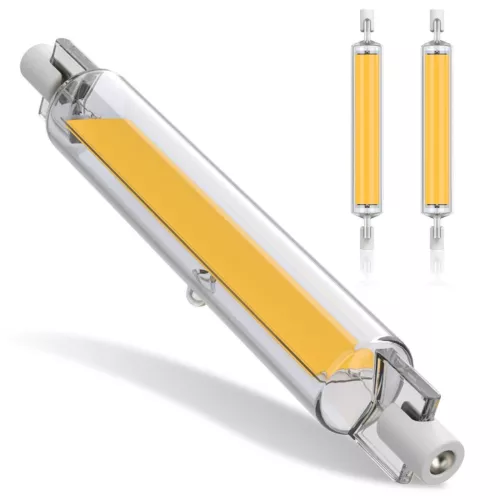 R7S LED 118mm 78mm Dimmbar COB Glasröhre Glühbirne Ersetzen Halogenlampe 220V - Bild 14 von 20