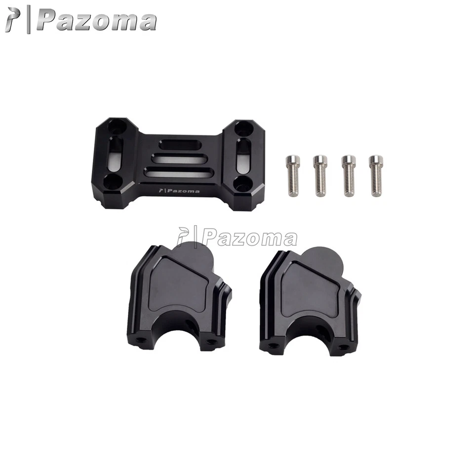 Elevadores de manillar retroceso con kit de abrazaderas de montaje para Harley Pan America 1250 21+ Foto 3 de 4
