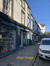 Photo 6x4 Ukrainian flags - Conwy - Castle Street  c2022