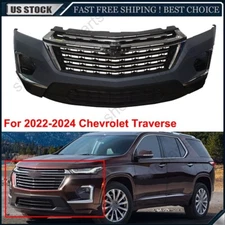 Complete Front Bumper Cover Kit For 2022 2023 2024 Chevrolet Traverse 86514578