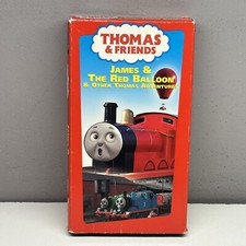 Thomas Tank Engine Friends VHS James Red Balloon Adventure 2003 Video Tape Train