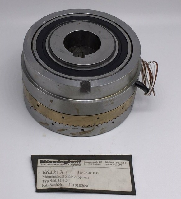 NEW MONNINGHOFF 546.25.3.5 TOOTH CLUTCH 24VDC PN