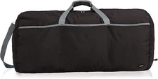 Amazon Basics Large Nylon Duffel Bag Black Large Duffel Bag