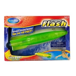 Swimways Toypedo Flash Sealed Torpedo Swim Toy Lights Up | eBay