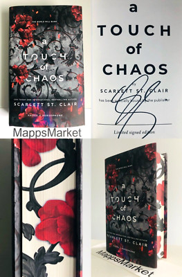SIGNED A Touch of Chaos by Scarlett St. Clair 1/1 INDIE Reverse DJ