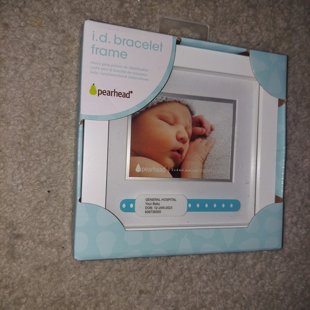 Pearhead ID Bracelet Photo Frame White 3 X 4 for sale online eBay