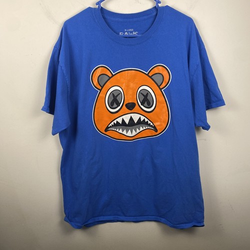 Baws Angry Crazy Orange Bear Graphic 