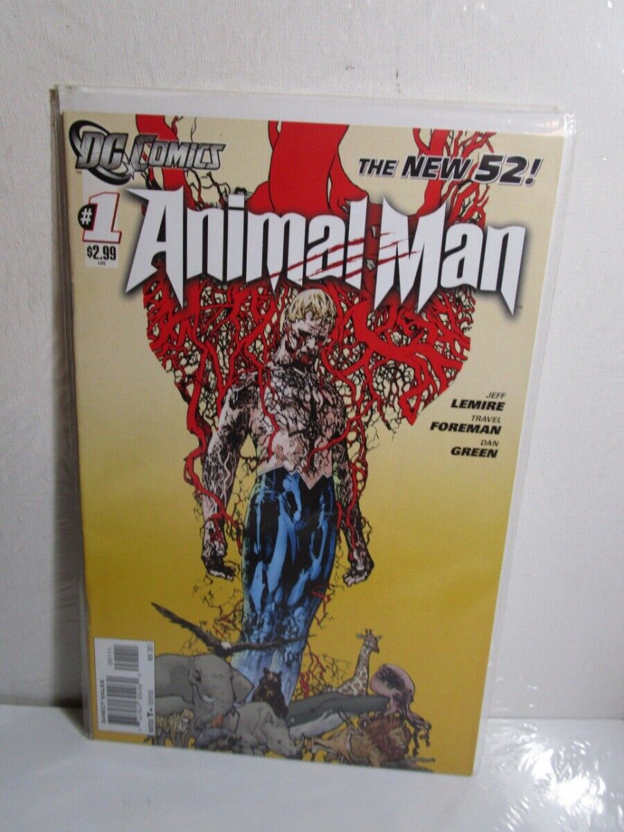 Animal Man #1 - DC COMICS -The New 52 - 2011 BAGGED BOARDED