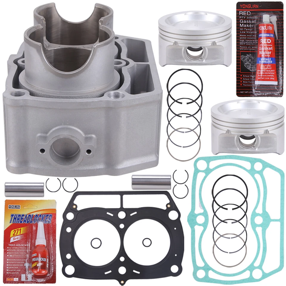 For Polaris SPORTSMAN 800 2008-2014 Top End Kit Engine Rebuild Cylinder Piston - Image 3 of 4