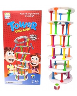 72 Collapsing Tower Games Toys Family Bulk Wholesale Job Lot UK