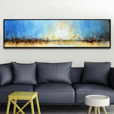 large oil painting modern Impressionism handpainted abstract art on canvas