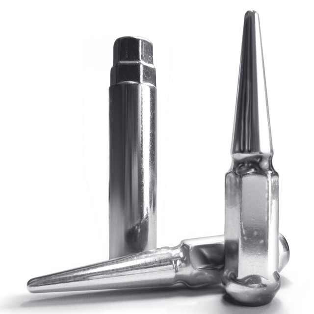 Spike Lug Nuts 14x2.0 Coarse Thread fit F250 F350 Super Duty