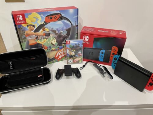 Nintendo Switch Console - Blu/Rosso Neon - Foto 1 di 4