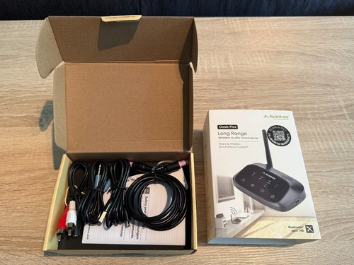 Avantree Oasis Plus aptX HD Low Latency Bluetooth 5.0 Transmitter Receiver - Afbeelding 6 van 6
