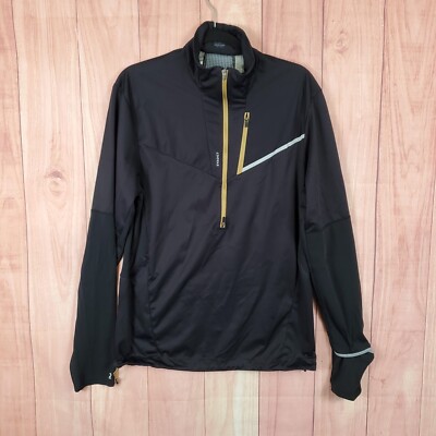Evadict Running Jacket Size Large Mens Softshell Decathlon Jersey Zip Up