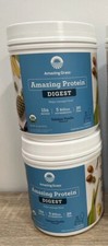 Protein Powder Amazing Grass DIGEST Vegan + Probiotics, Tahitian Vanilla, 2 Pack