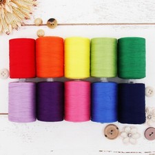 100 Cotton Thread Sets 1000M Quilting Sewing  Long Staple  50/3 Wt  28 Sets