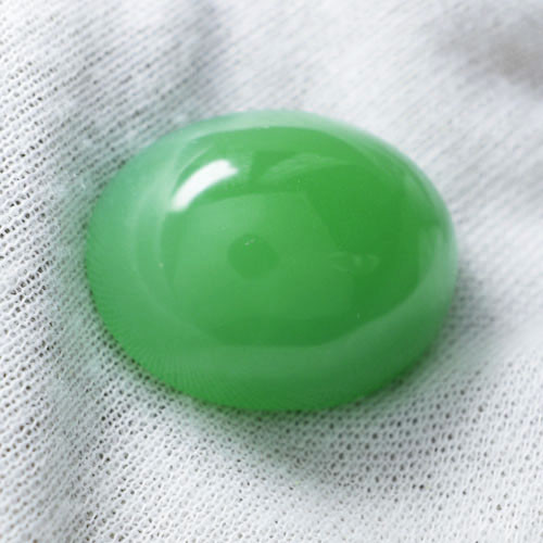 61.69 ct AIGS Certified" RARE BEAUTIFUL NATURAL GREEN CHALCEDONY CE PC - Picture 1 of 3