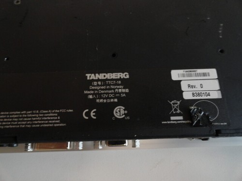 Tandberg TTC7-18 Video Conferencing System Base - Picture 10 of 10