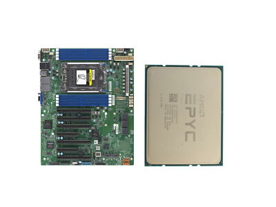 AMD EPYC 7402+Supermicro H12SSL-i 24cores 48threads 2.8 GHz motherboard+ CPU