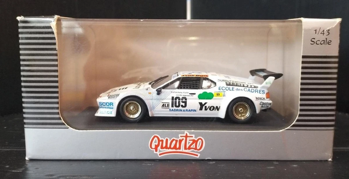 Die cast 1/43 Modellino Auto BMW M1 Gr.4 24H Le Mans 1980 - Dak Mantova sas