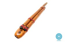 DOUBLE FLUTE BASS NAF STYLE FIFTH APART DRONE FLUTE KEY B WITH BASS IN F 