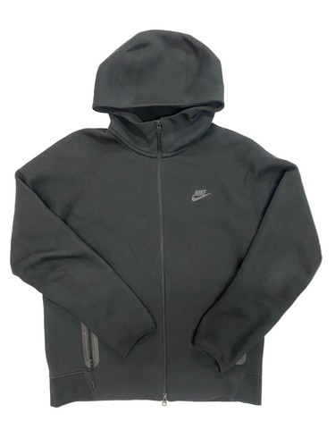 Nike Sportswear Tech Fleece Hoodie Triple Black FB7921-010 Men's Size Large - 第 1/5 張圖片