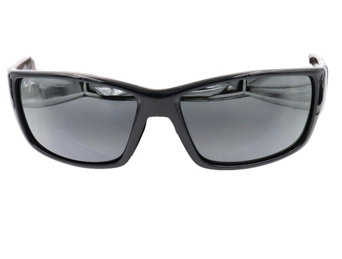 Maui Jim Sport Sunglasses Ho'Okipa MJ-407-02 Black Wrap Frames